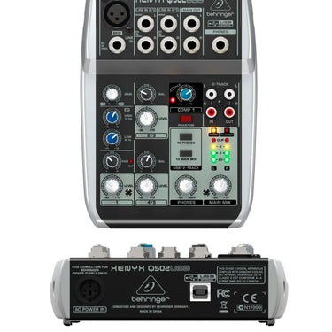 Mezcladora Behringer Usb/Audio Interfase, Q502usb